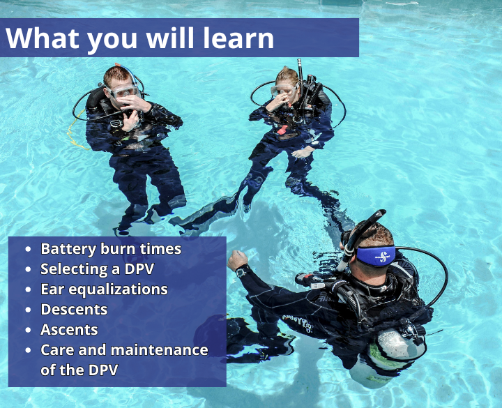 SDI Diver Propulsion Diving