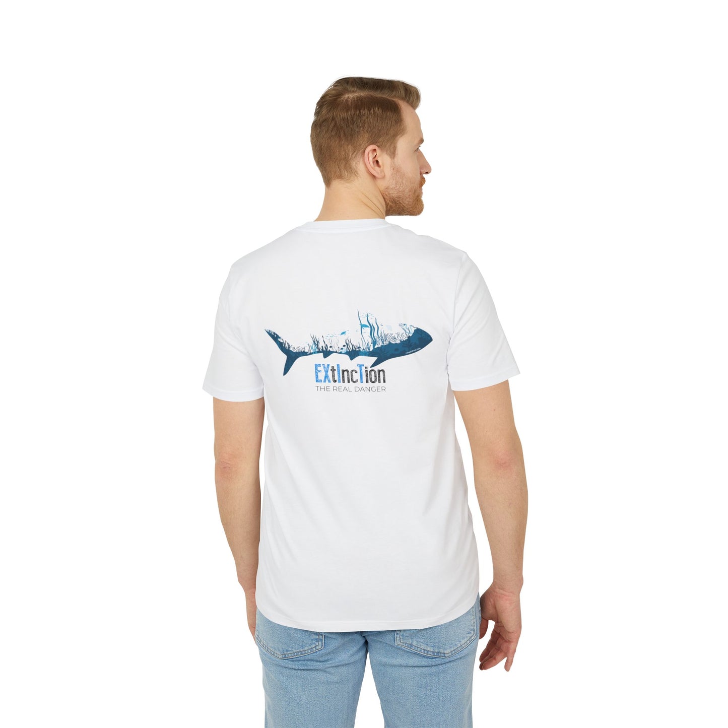 Nauti Diver T-Shirt - Blue Extinction (White)