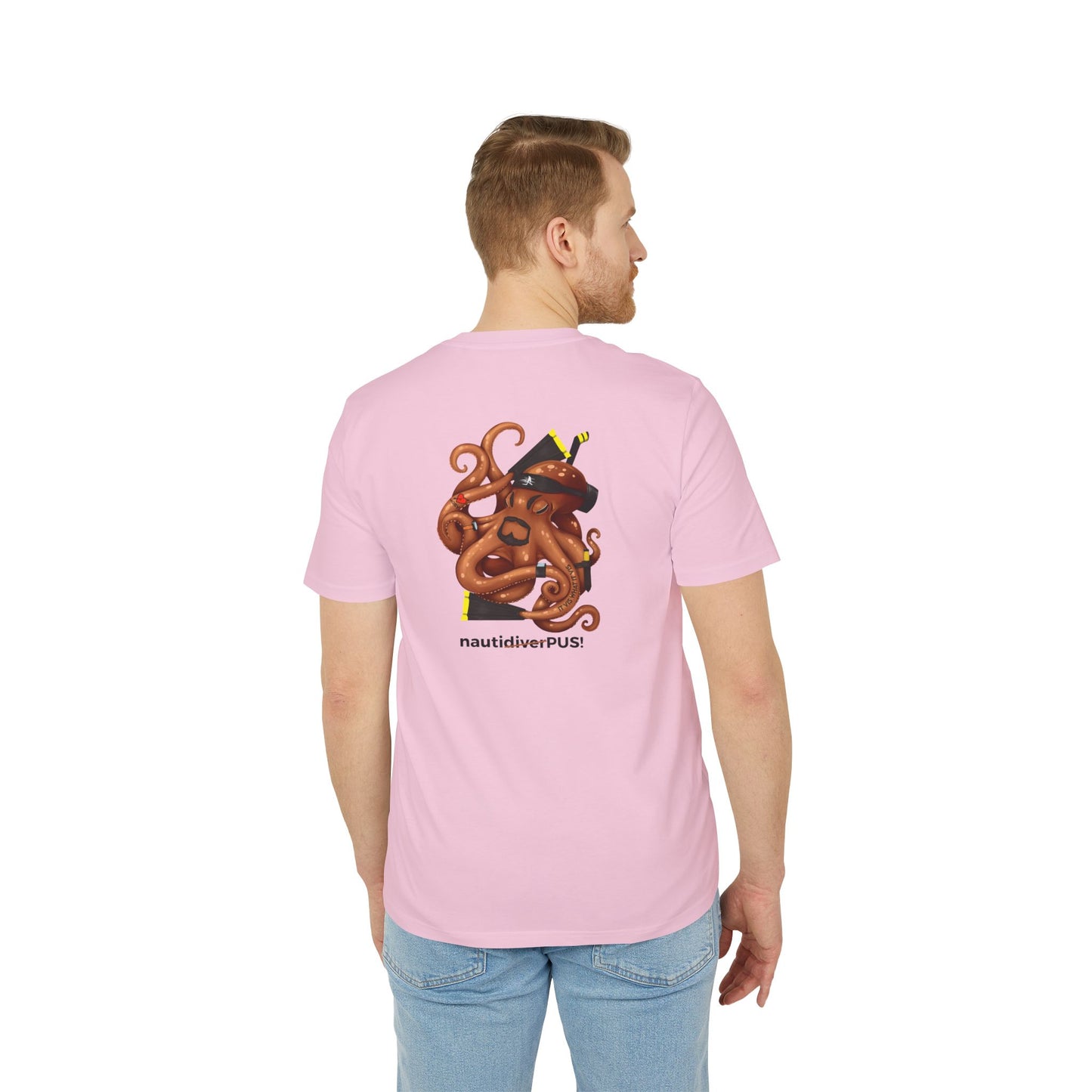 Nauti Diver T-Shirt - NautiPUS (Pink)