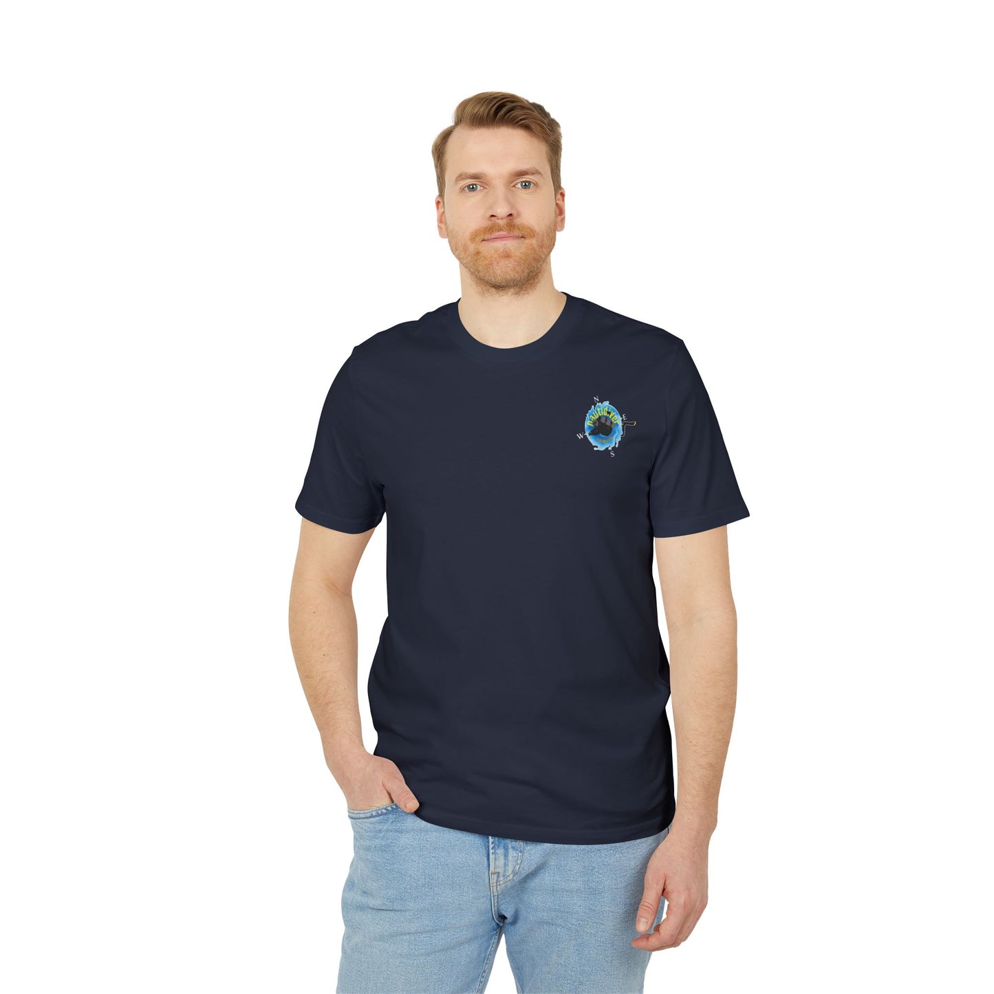 Nauti Diver T-Shirt - I Love Vegetarians (Bargundy)