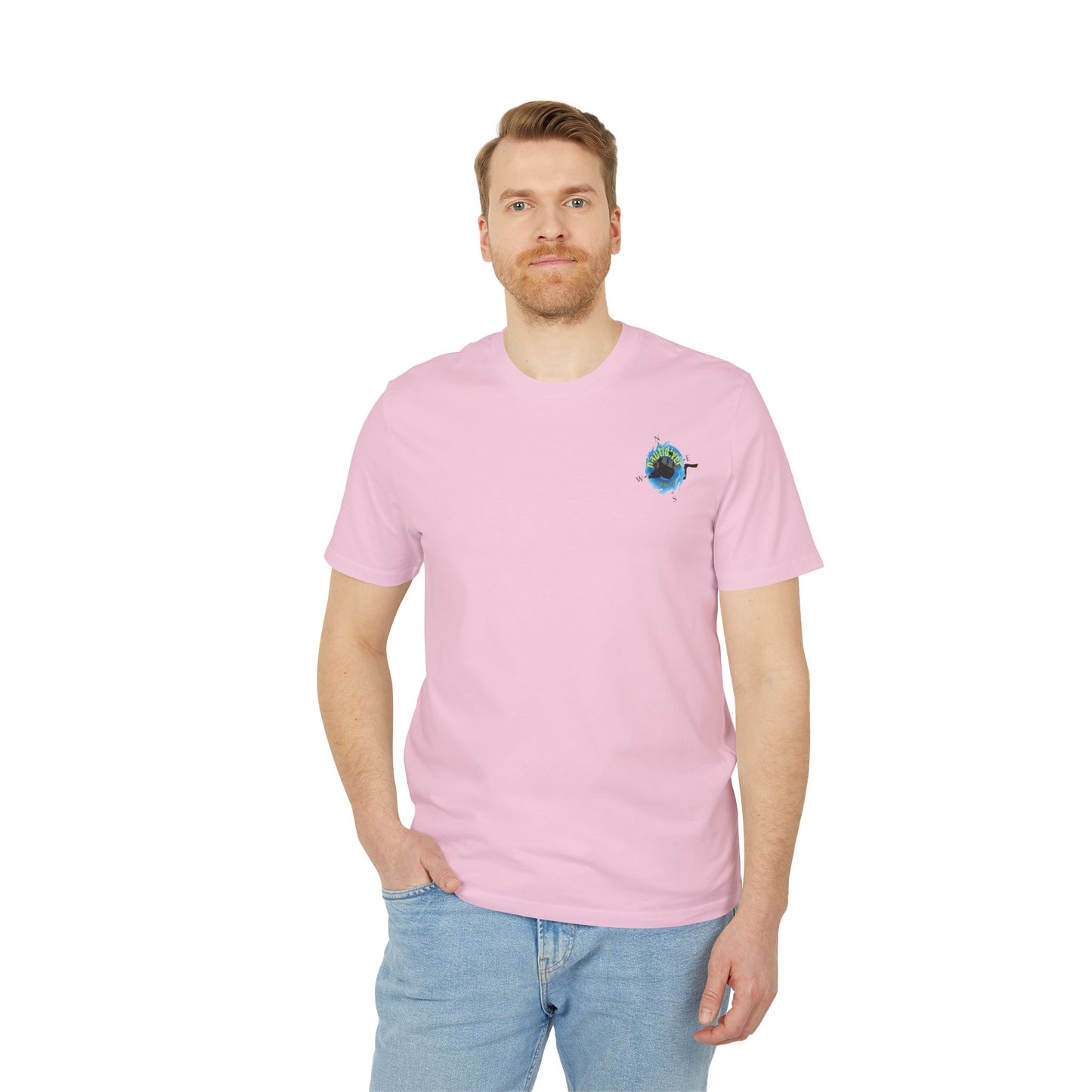 Nauti Diver T-Shirt - Shark (Pink)