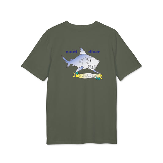 Nauti Diver T-Shirt - Shark (Khaki)