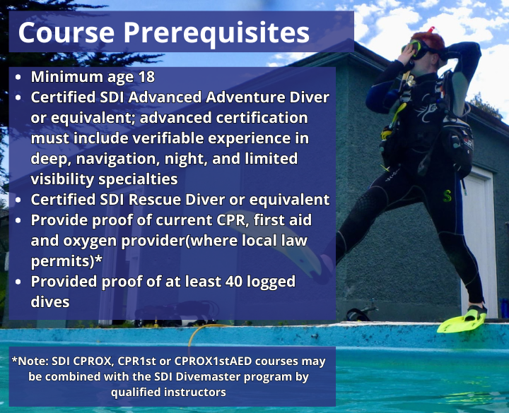 SDI Divemaster