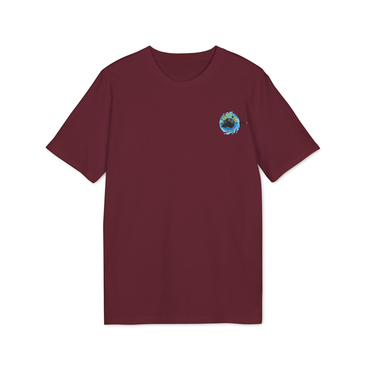Nauti Diver T-Shirt - Chicken & Pussy (Burgundy)