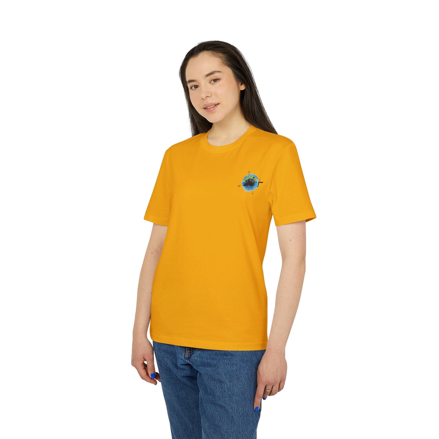 Nauti Diver T-Shirt - Shark (Orange)