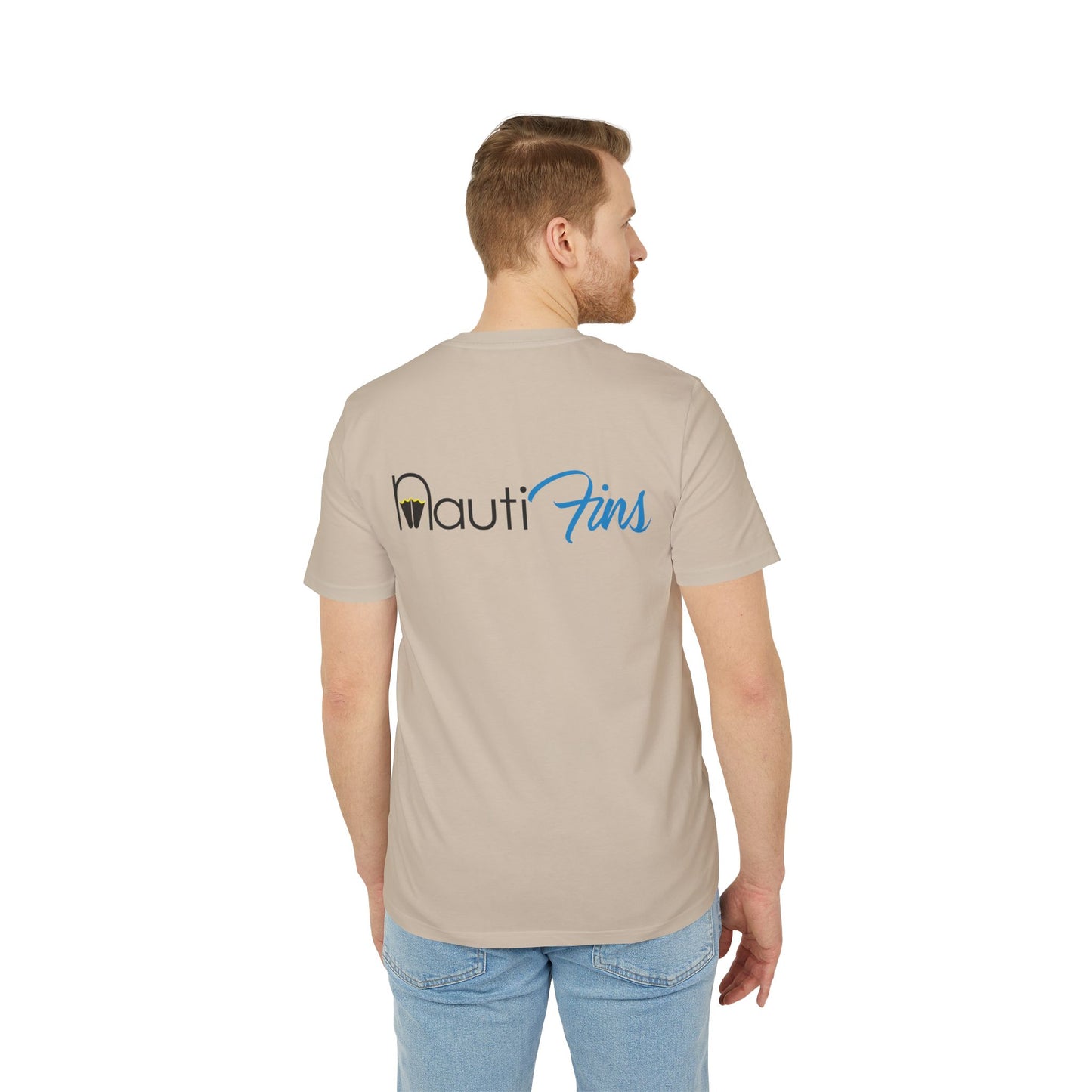Nauti Diver T-Shirt - Nauti Fins (Desert Dust)