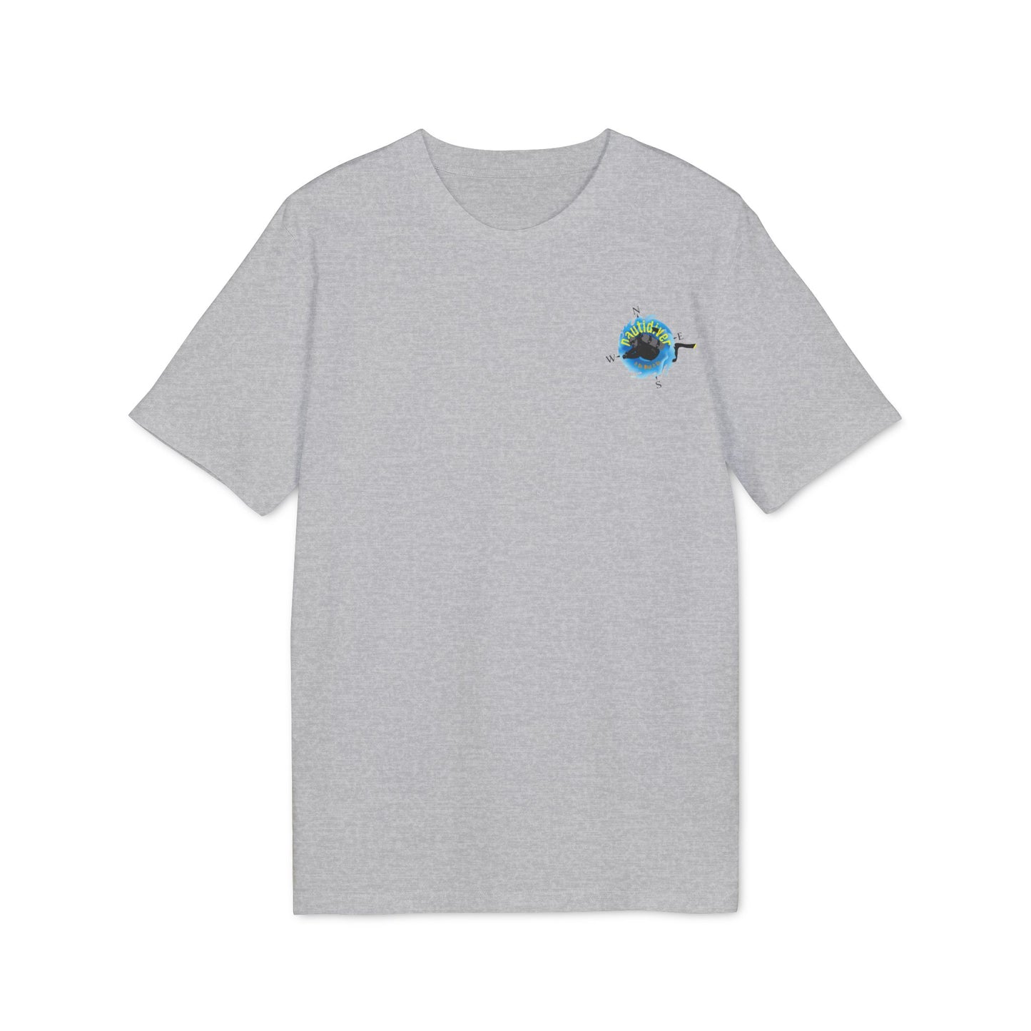 Nauti Diver T-Shirt - Chicken & Pussy (Heather Grey)
