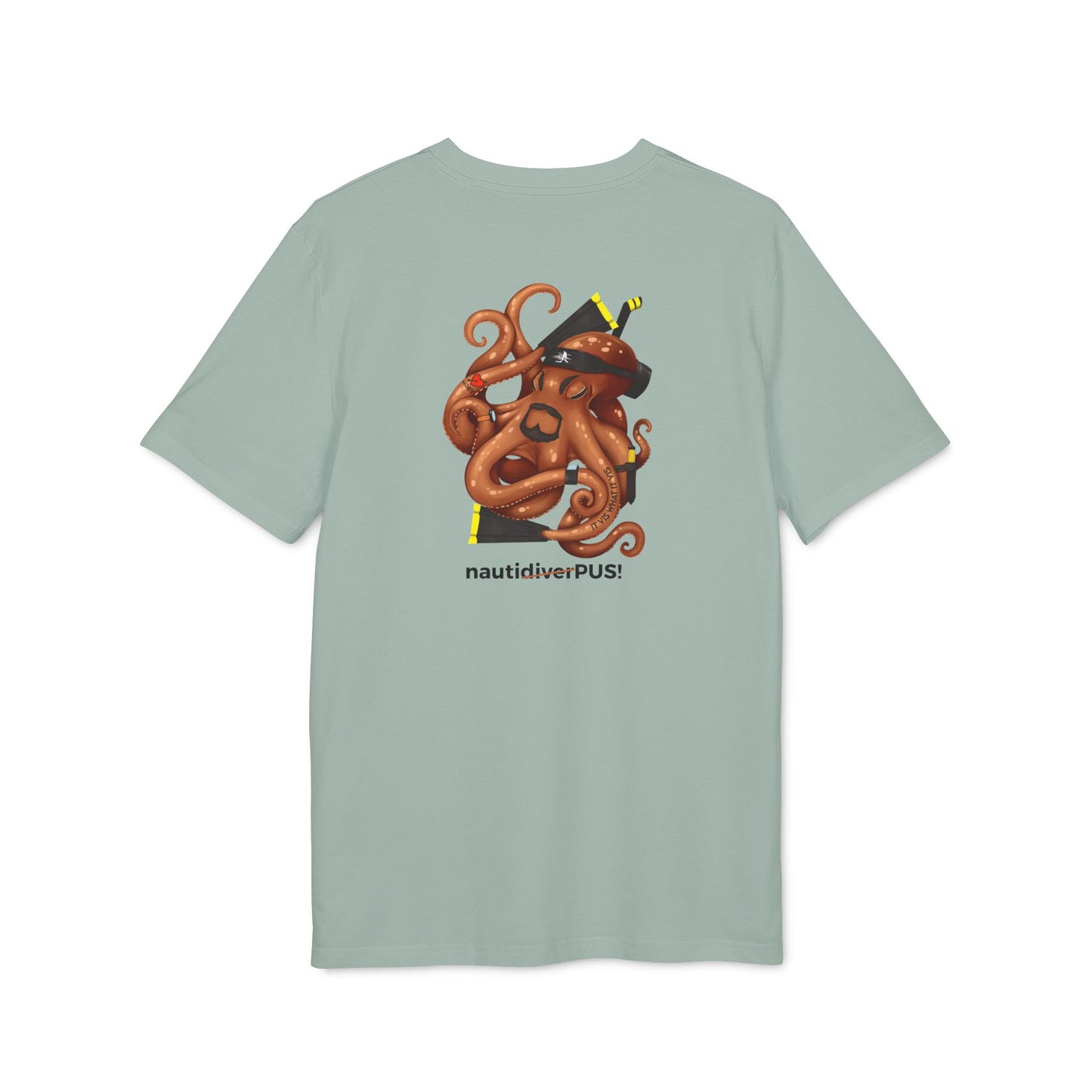 Nauti Diver T-Shirt - NautiPUS (Aloe)