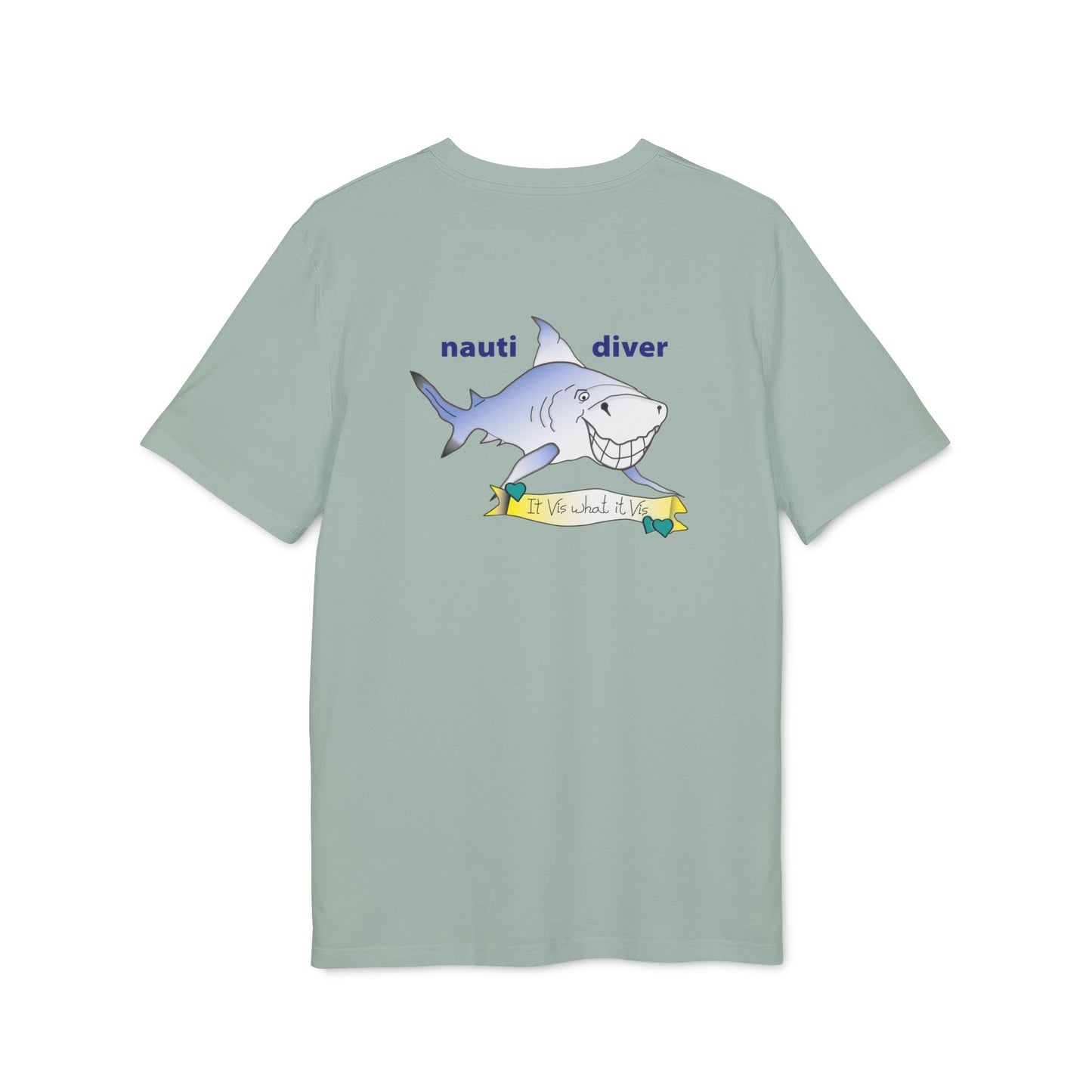 Nauti Diver T-Shirt - Shark (Aloe)