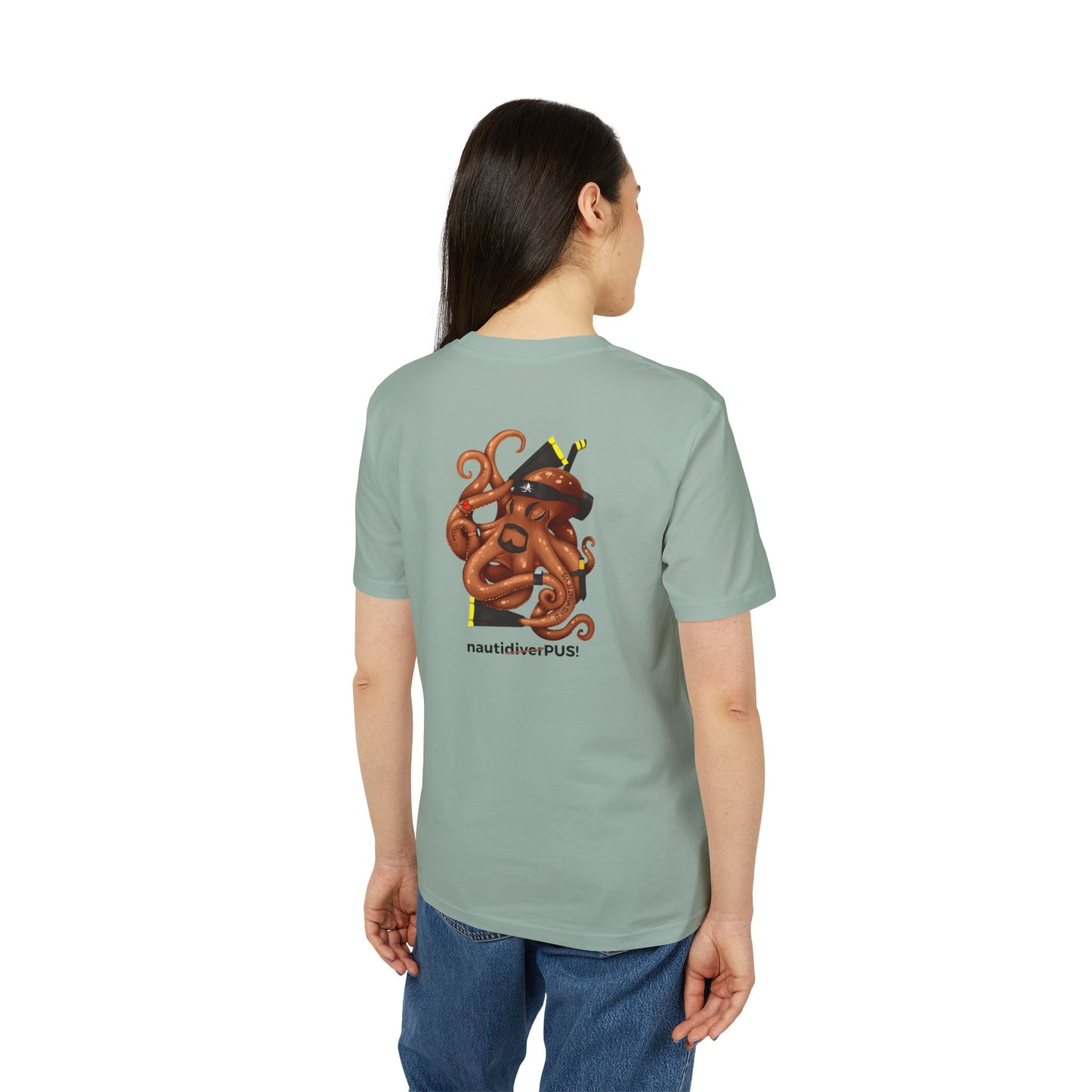Nauti Diver T-Shirt - NautiPUS (Aloe)