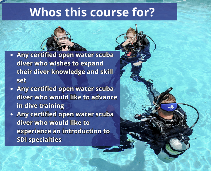 SDI Advanced Adventure Diver