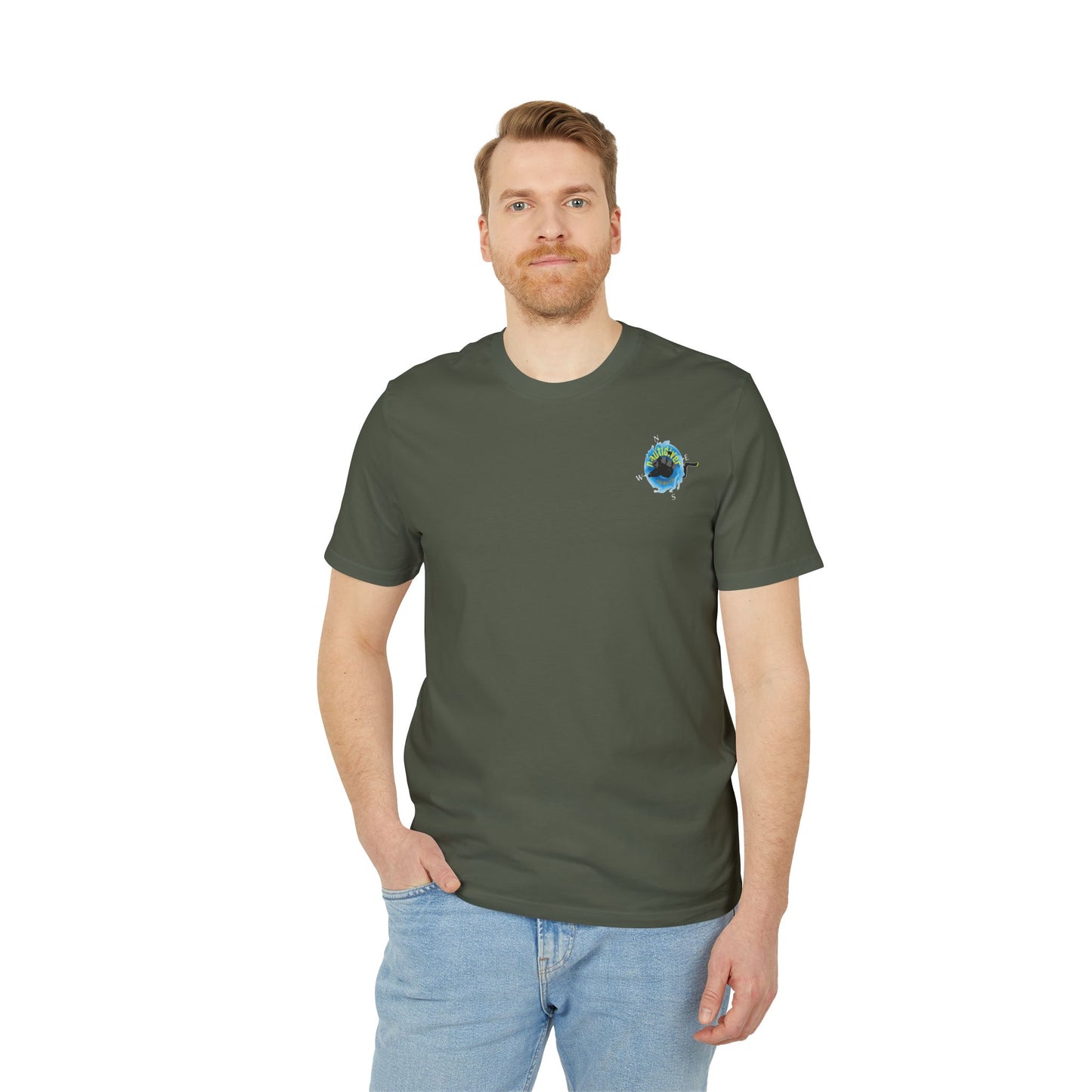 Nauti Diver T-Shirt - Chicken & Pussy (Khaki)