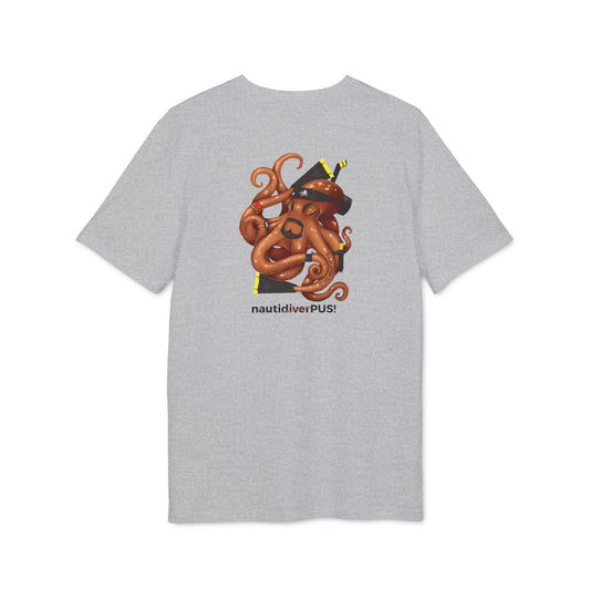 Nauti Diver T-Shirt - NautiPUS (Heather Grey)