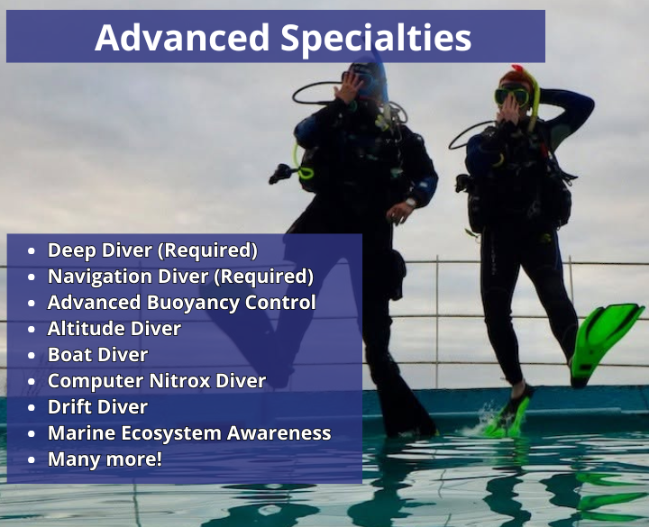 SDI Advanced Adventure Diver