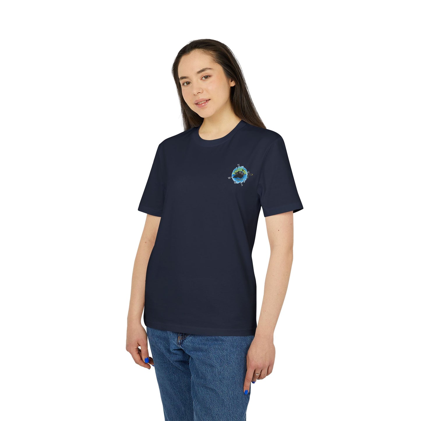 Nauti Diver T-Shirt - Chicken & Pussy (French Navy)