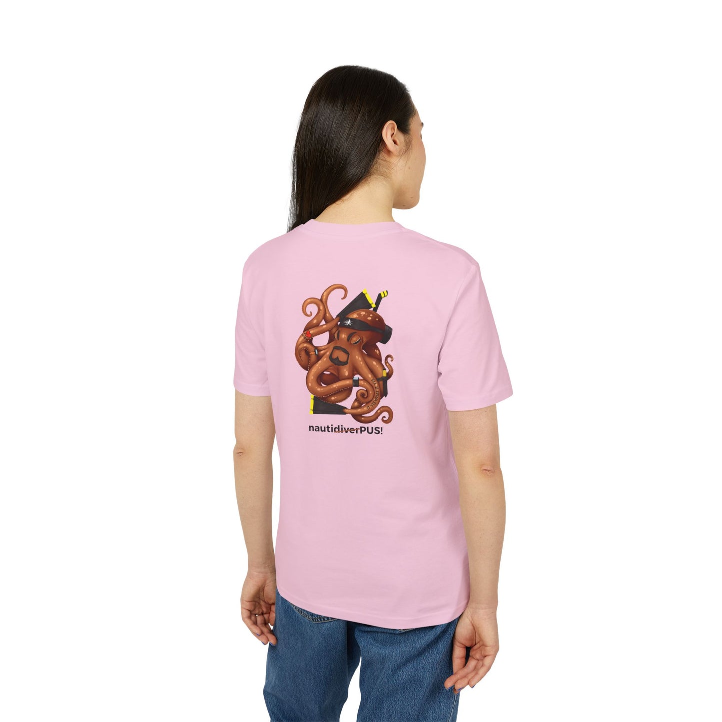 Nauti Diver T-Shirt - NautiPUS (Pink)