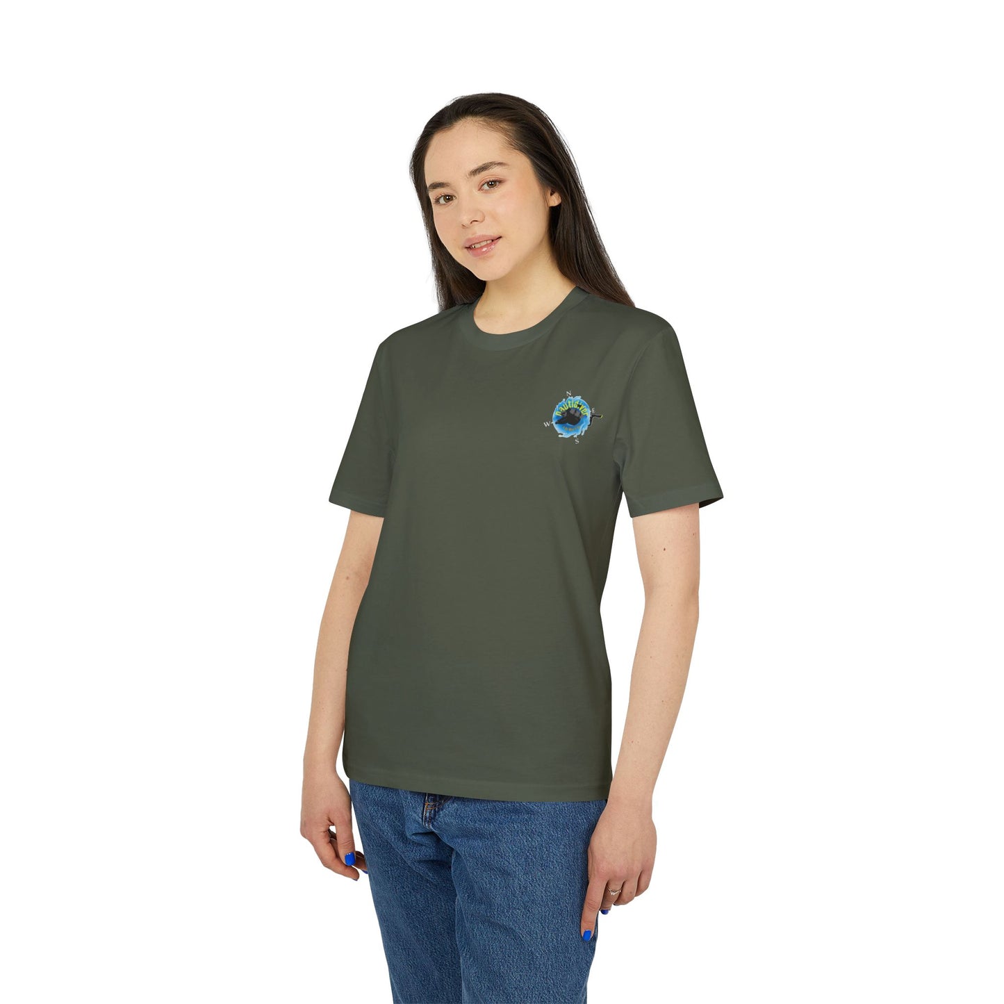 Nauti Diver T-Shirt - Chicken & Pussy (Khaki)