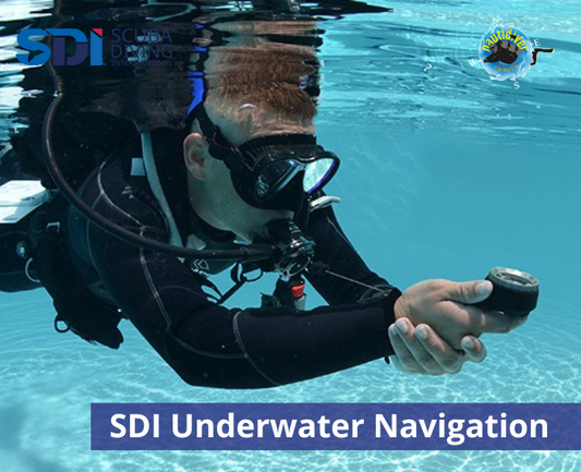 SDI Underwater Navigation Diver